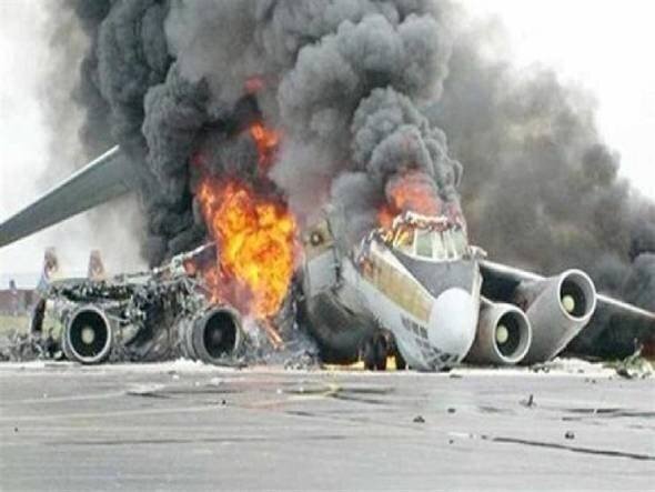 تحطم طائرة أوكرانية