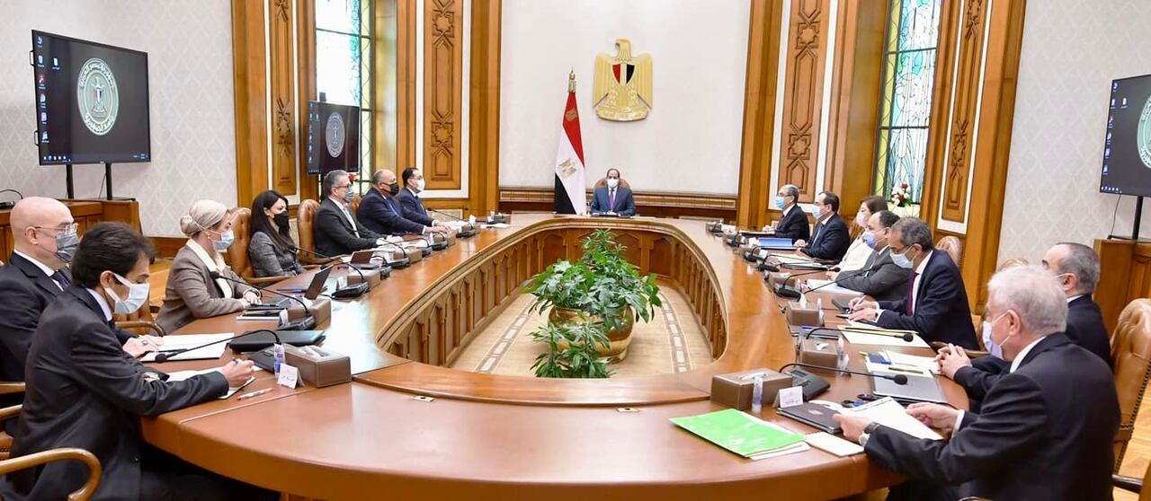الرئيس السيسي يوجه بتوفير كافة الموارد المالية اللازمة لقمة المناخ COP27 2022 بمصر