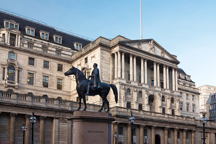 بنك إنجلترا يرفع سعر الفائدة للمرة الرابعة على التوالي