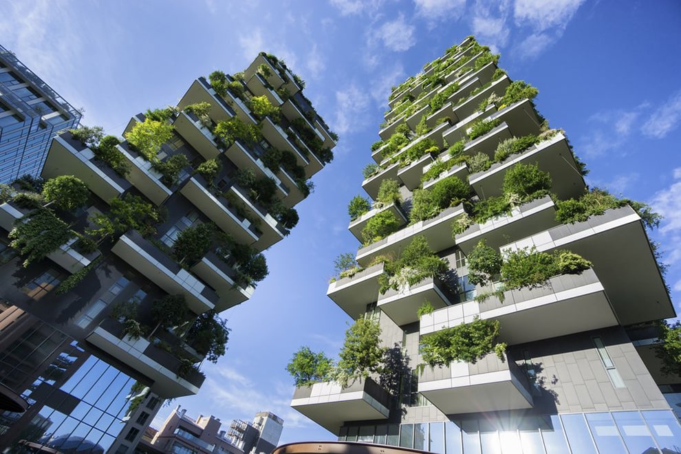 بناء وحدات سكنية خضراء