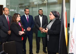 ماذا يقدم المركز المصري الألماني للوظائف والهجرة وإعادة الإدماج وزيرة الهجرة في زيارة