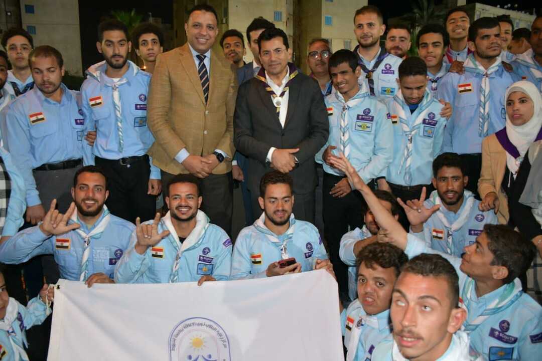 وزير الشباب والرياضة يفتتح المهرجان التاسع للجوالة الجوية المصرية والعربية بالأسكندرية