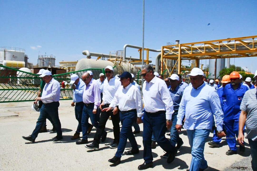 وزير البترول يفتتح توسعات حقل جيسوم الشمالى في بتروجلف بالصحراء الشرقية