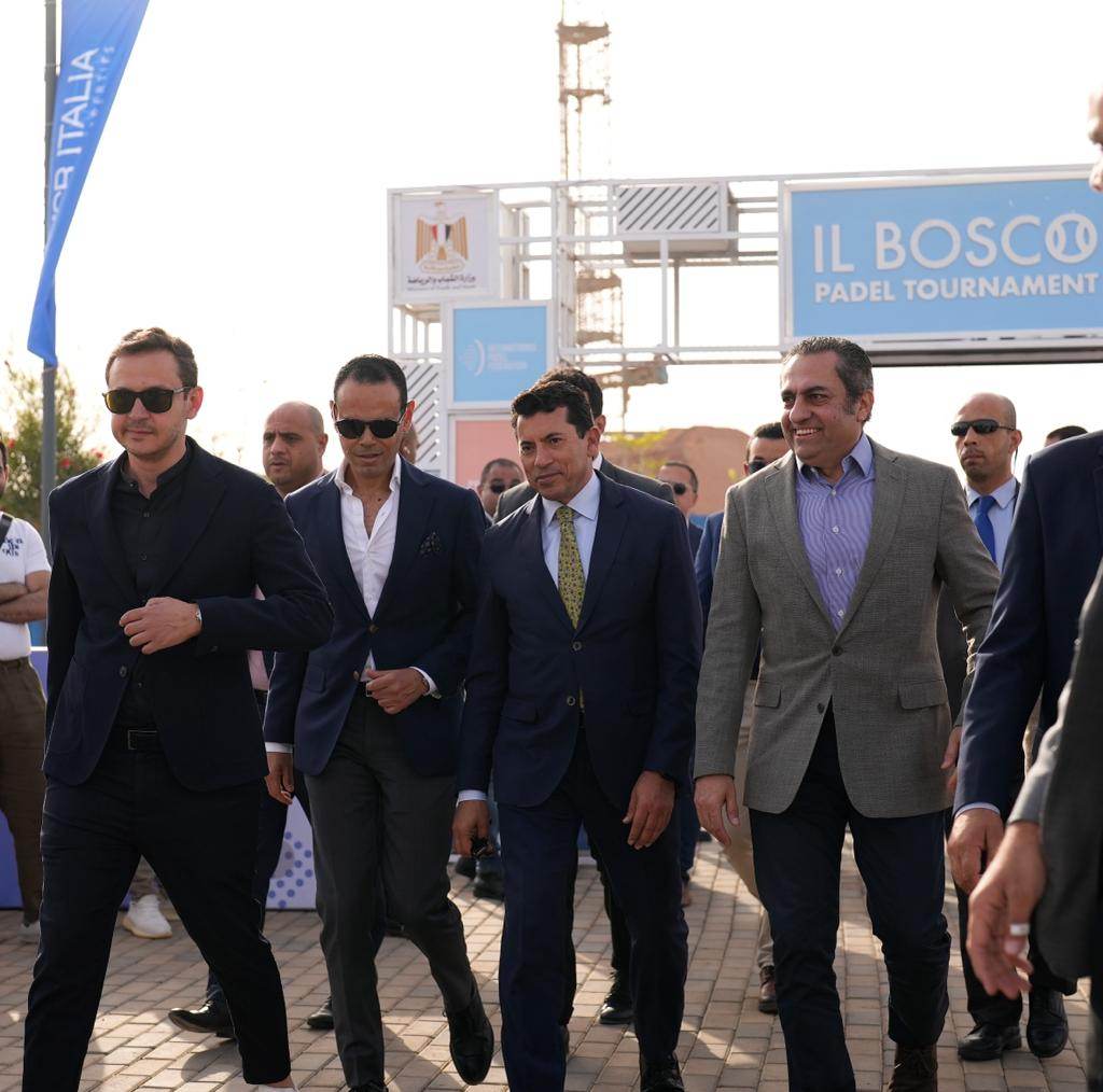 مصر إيطاليا العقارية تعقد مؤتمرًا صحفيًا لإعلان انطلاق بطولة البوسكو الدولية الثانية للبادل