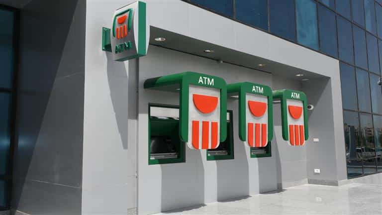 ماكينات ATM البنك الأهلى المصرى